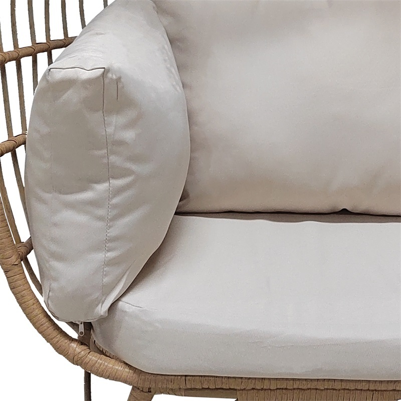 YOHO High Quality Egg Rattan Chair Outdoor Garden Single Chair Patio Leisure Rattan Egg chair with stand for adults/teenagers