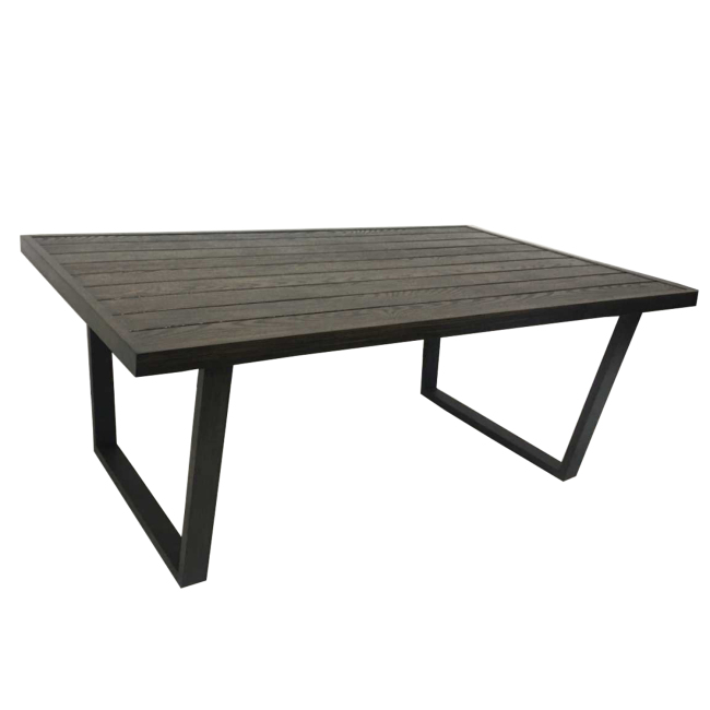 Outdoor Patio Wood Dining Table Outdoor Small  Square Coffee Garden Table