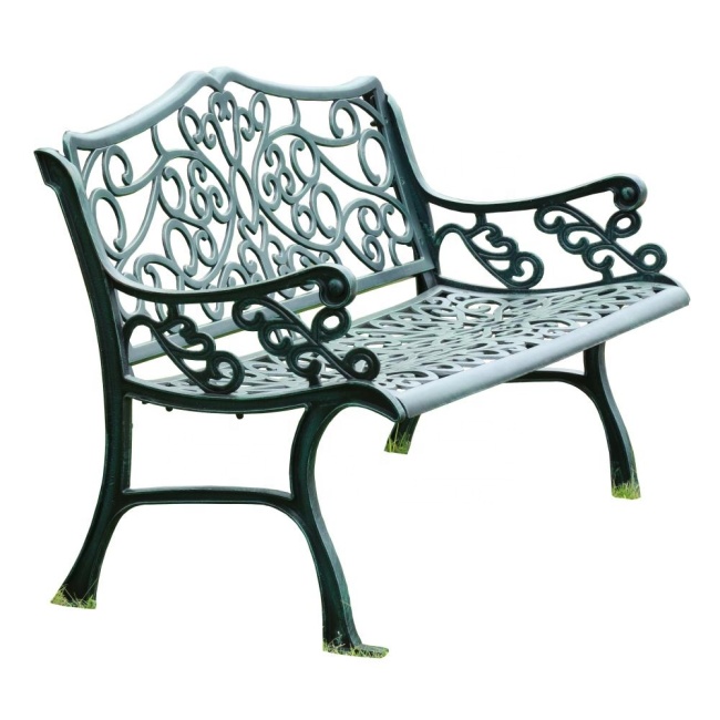 Best Selling Products 2020 in USA Amazon  Cast Aluminum Durable Lightweight Seating Metal Outdoor Patio Garden Benches