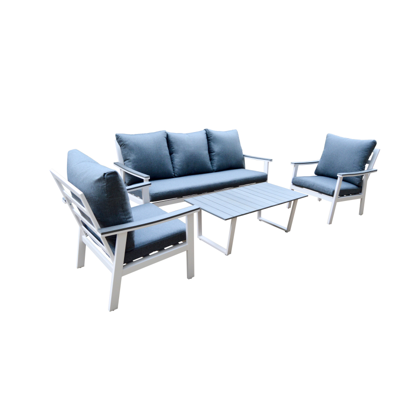 All Weather Hotel Aluminum Garden Sofa Outdoor Sofa Sectional Luxury Sofa Set