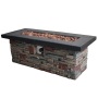 New Design Outdoor   Indoor  Fire Pit Table rectangle gas fire pit for garden