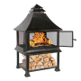 YOHO Indoor Heating stove decorative tv stand High Quality New Arrival  3D Fire Electric Fire Place With Two-position Heater