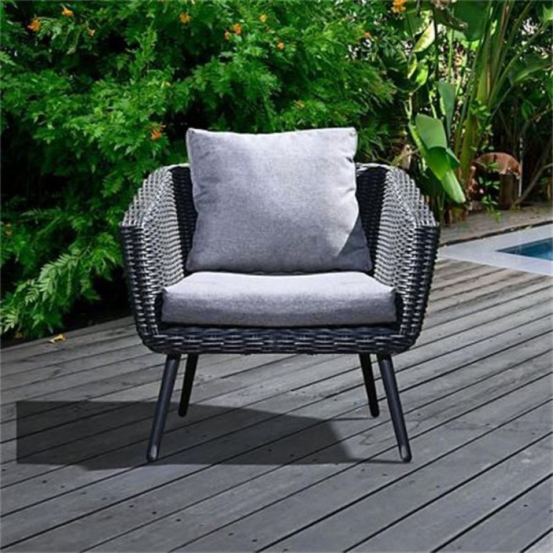 Hot selling garden sofa  wicker outdoor sofa set furniture  aluminium frame 4 pc sofa set