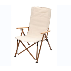 YOHO Customized 3-position Adjustable Portable Camping Chair Fishing hiking aluminum camping folding chair with back mesh
