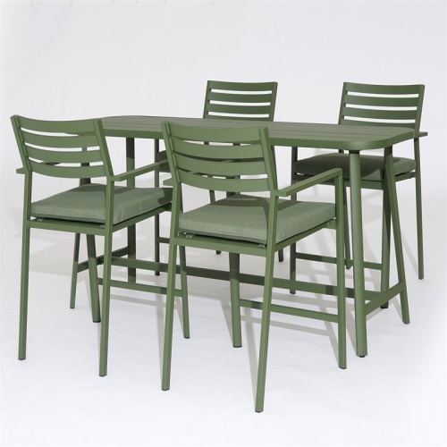 Yoho outdoor modern dining table set dinner sets dining chairs set of tables and chairs
