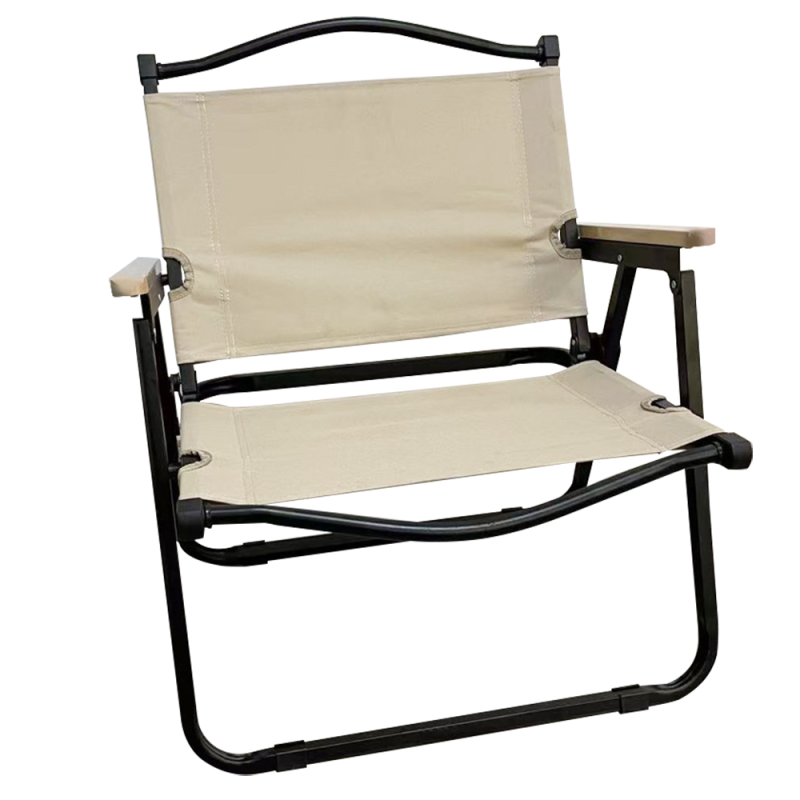 OEM Fabric Portable Wood Grain Aluminum Frame folding chair ultralight Camping Director Chair outdoor fishing chair