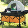 Outdoor Portable Foldable Wegon Picnic Use Foldable Camping Cart