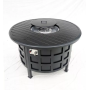 Yoho High End Outdoor Square 43 Inch Gas Fire Pit Table Outdoor Backyard Cast Aluminum Smokeless gas fire pit table