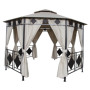 Hot sales garden winds rome post gazebo replacement canopy top cover and netting