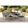HL-5S-18002 Outdoor PP injection sectionals plastic mould sofa sets garden patio furniture sofa set
