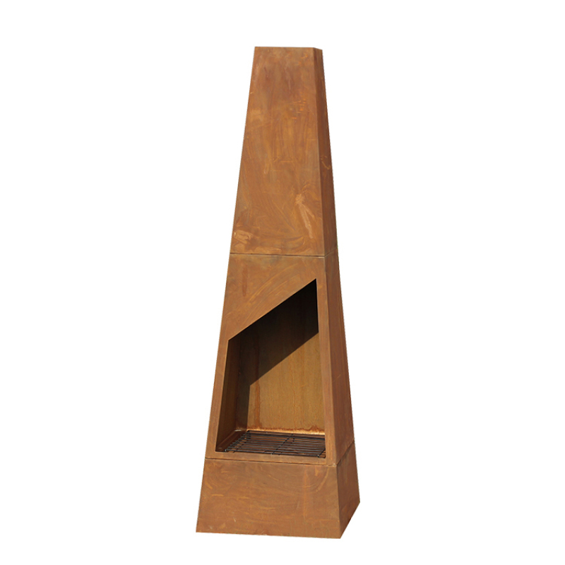 YOHO Hot sale wholesale outdoor fire pit Garden patio Portable family use bbq grill burner fire place