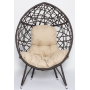 Outdoor Patio Hanging Swing Egg Char With Stand Rattan Egg Chair