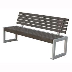 High quality classical style full KD outdoor extrude aluminum garden patio bench