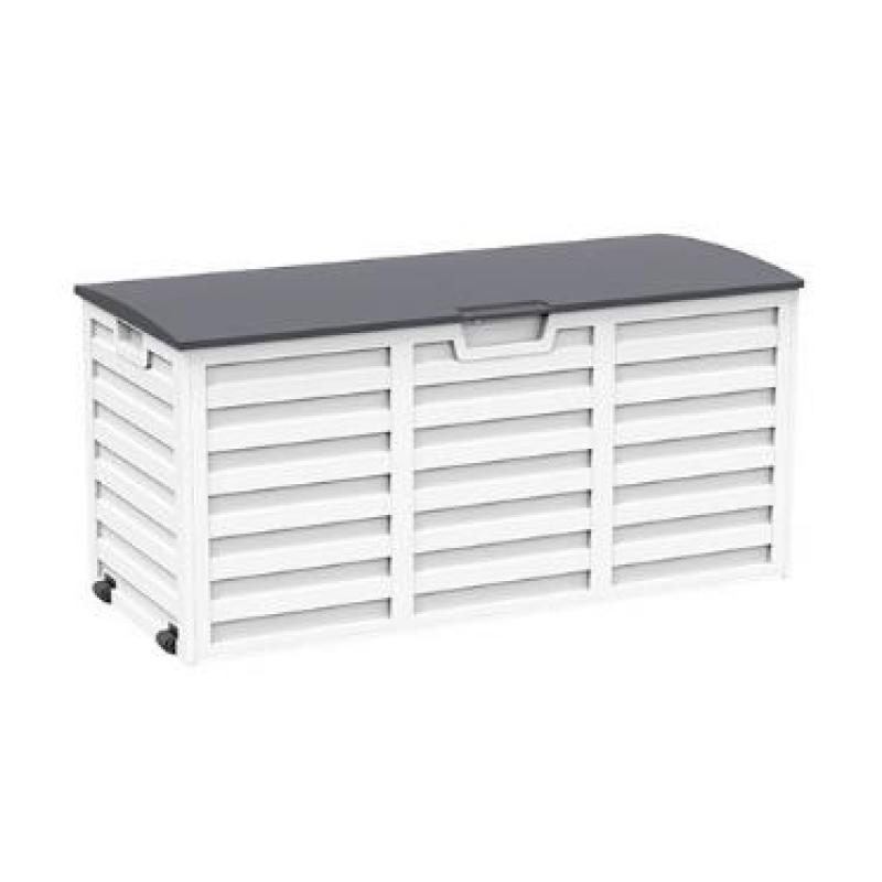 Outdoor garden patio  metal UV protected and Lockable lid KD storage box