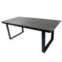 High Quality Outdoor Furniture Aluminum Plastic Wood Rectangle Dinning Table