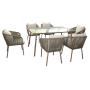 Yoho elegant patio dining chairs outdoor garden chairs