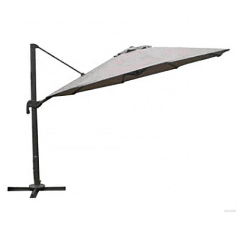 Modern patio banana umbrella outdoor steel hanging parasol