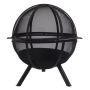 Unique sphere Ball garden grill garden fire pit outdoor fireplace