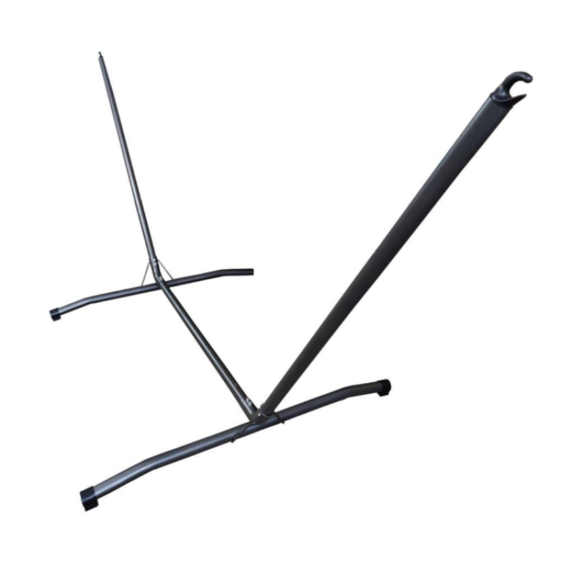 Outdoor garden patio metal hammock standing steel tube hammock Stand