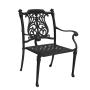 YOHO Luxury Cast Aluminum Garden Furniture Patio Loveseat /Swivel Chair Outdoor Furniture 5 years Lifespan KD Patio sofa set