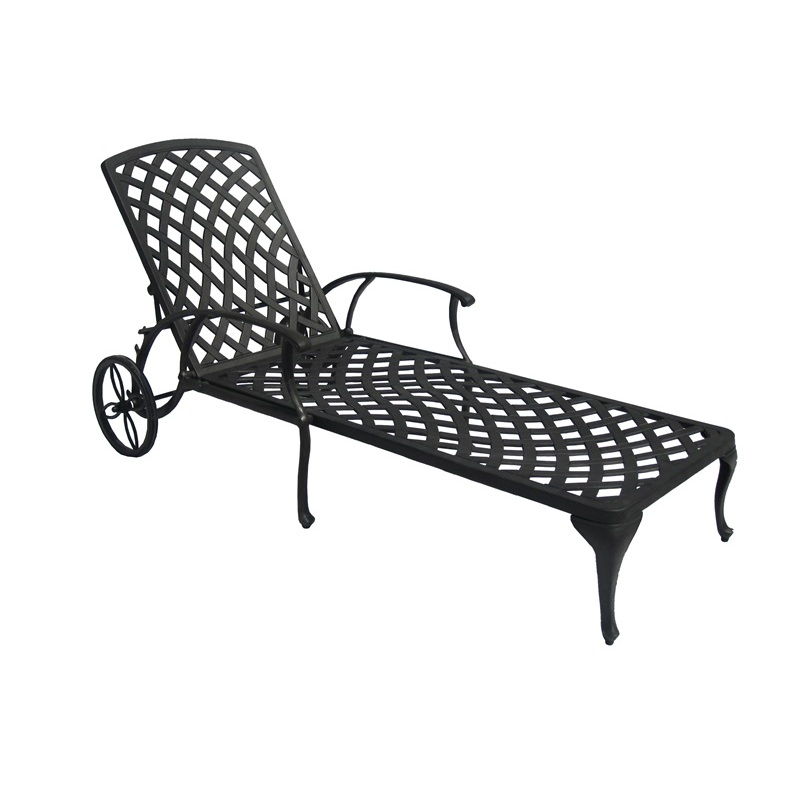 Yoho Steel Legs Frame Patio Park ChaiR Bench 3-Person Outside Garden Park Bench Furniture