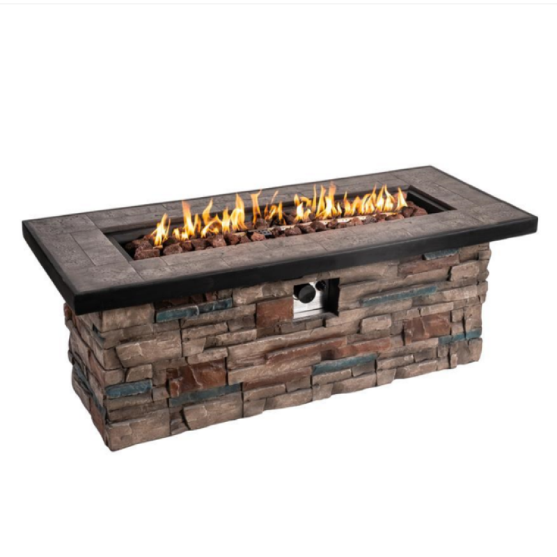 New arrival Outdoor Patio Garden Party Portable luxury Gas fire pit valve fire pit