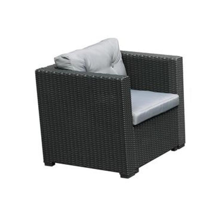 4pcs Outdoor Luxury Rattan Sofa set logo customized conversation sofa set Meeting reception
