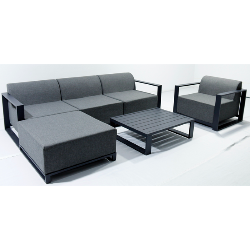 Outdoor moden wicker chair sofa garden outdoor courtyard leisure wicker sofa combination furniture