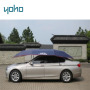Outdoor semi-automatic remote patio car umbrella