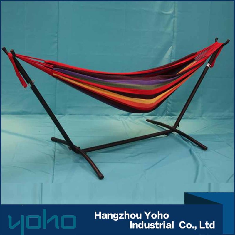Folding stainless steel hammock stand portable metal camping hammock stand