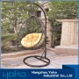 Outdoor ovaling wicker hanging swing egg chair