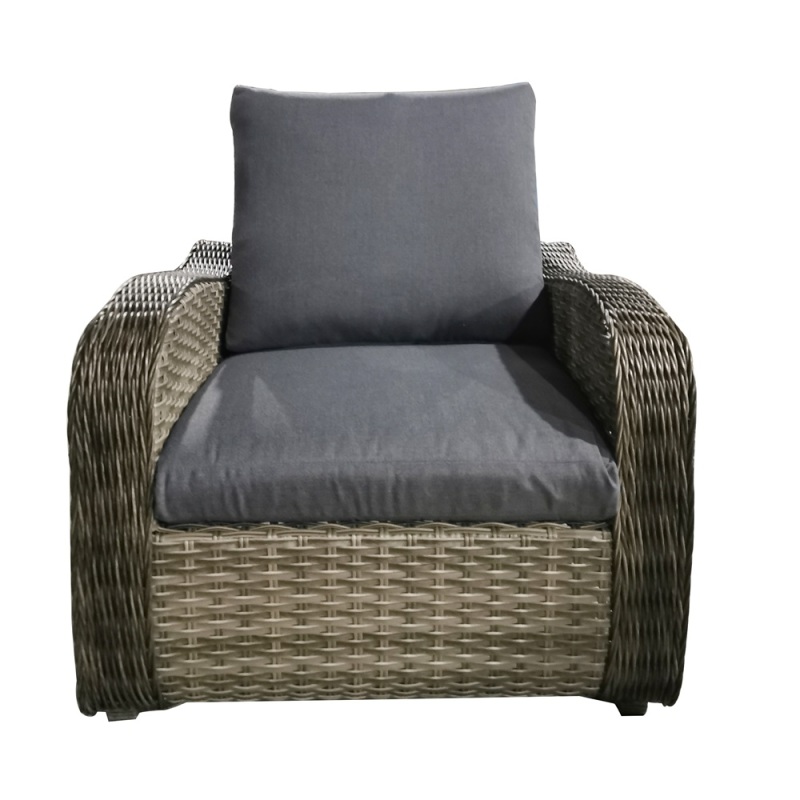 Waterproof 5 pcs Patio Rattan Sofa Garden Sofa Outdoor Furniture Cafe Sofa Set