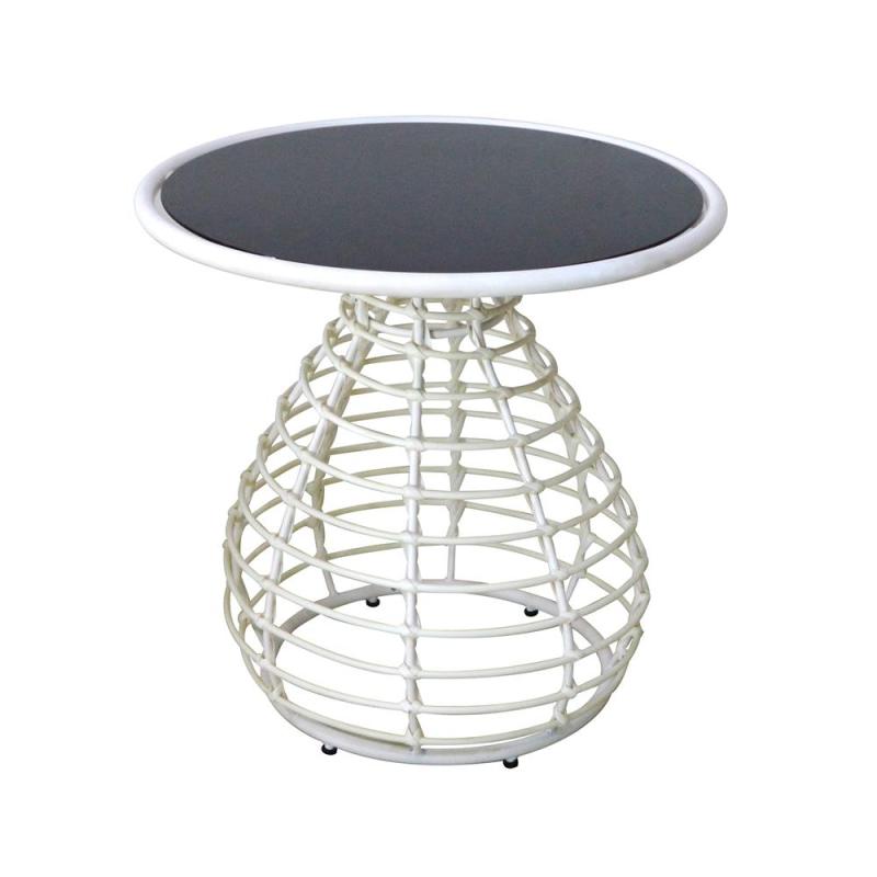 YOHO Hot Sale 3pcs Outdoor Rattan chair Garden Set Plastic balcony  patio reception rattan Conversation sofa set