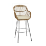 Hot sale bar tables metal bar stool Modern furniture cube chair with back restaurant cocktail table with back design beautiful