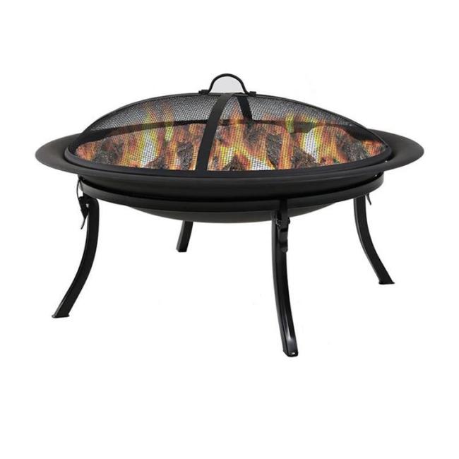 YOHO patio furniture square table fire pit
