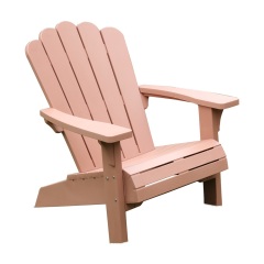 YOHO Outdoor Beach  adirondack leisure chair lounger outdoor pp plastic backrest Balcony Patio garden chair