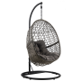 YOHO Hot sale outdoor garden Patio Swing Outdoor/Indoor wicker hanging chair egg K/D Basket swing hanging egg chair