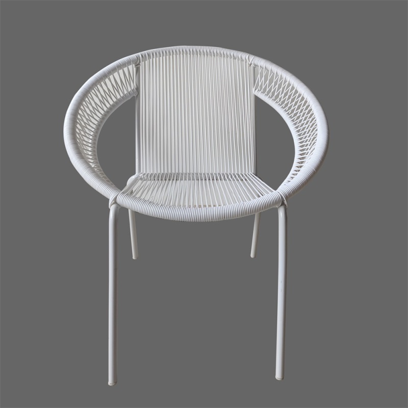 Outdoor Garden rattan Woven dining Chair Bistro garden rattan chair