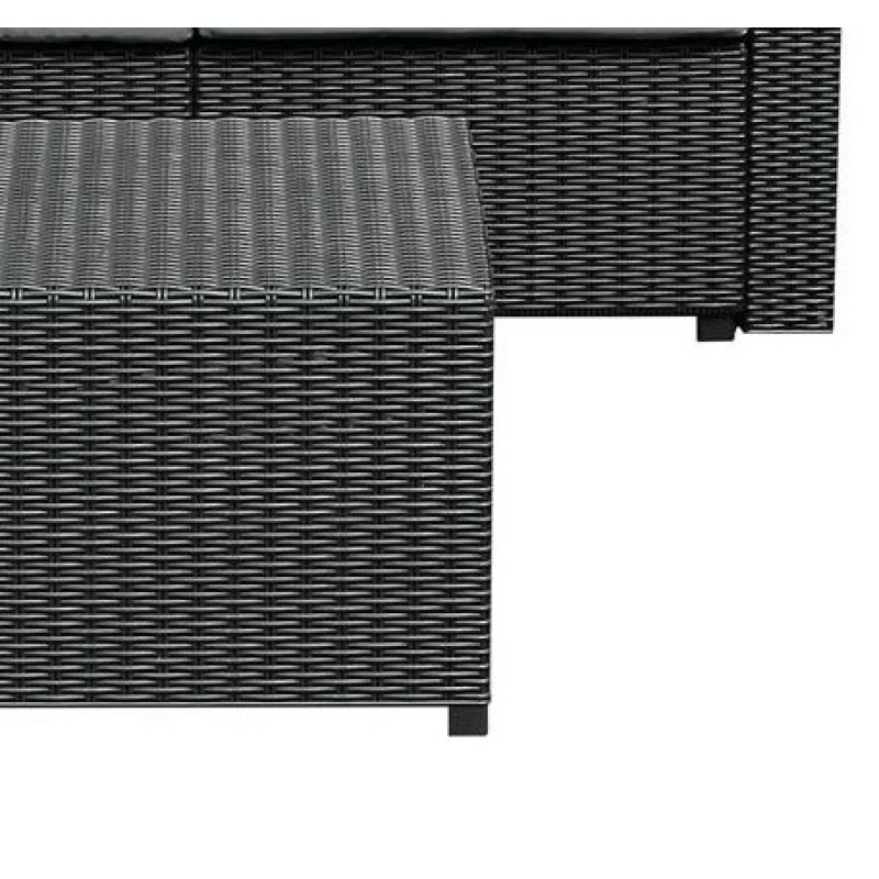 4pcs Outdoor Luxury Rattan Sofa set logo customized conversation sofa set Meeting reception