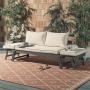 YOHO Hot Modern Aluminum Furniture Multi-fuction European Style Adjustable Garden Outdoor Leisure Patio Sofa
