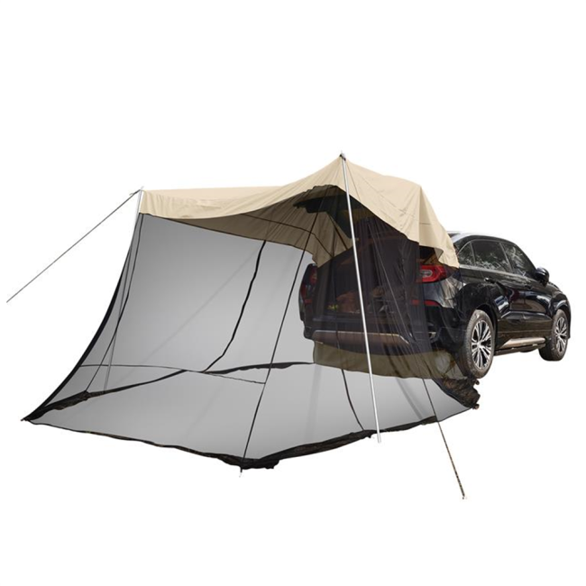 Outdoor car travel roof top tent Rear Extensional camping tent