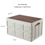Outdoor Multifunctional Camping KD Table With Storage Function Storage Box