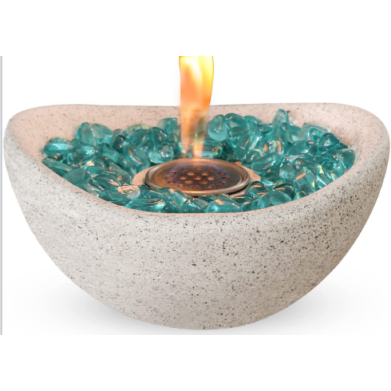 Modern Design Indoor Outdoor Portable Tabletop fireplace Portable Concrete Fire Pit bio ethanol burner fire pit