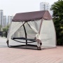 Outdoor garden patio hanging swing chair bed  garden outdoor swing chair
