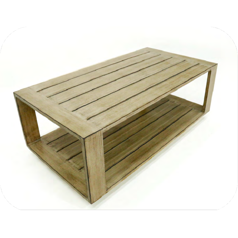 YOHO Luxury end table Furniture Sofa set table hand painting square side table with ICE bucket