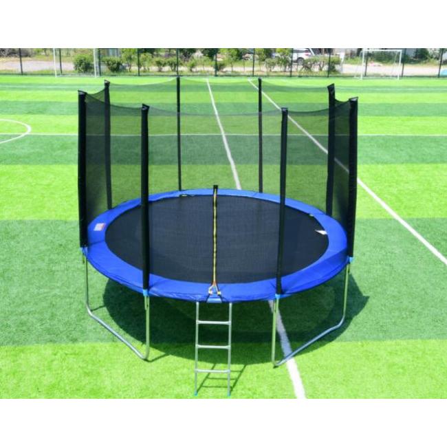 Outdoor Trampoline with Ladder 8FT 10FT 12FT 15FT trampolines Manufacturer for adults with enclosure trampoline with basket