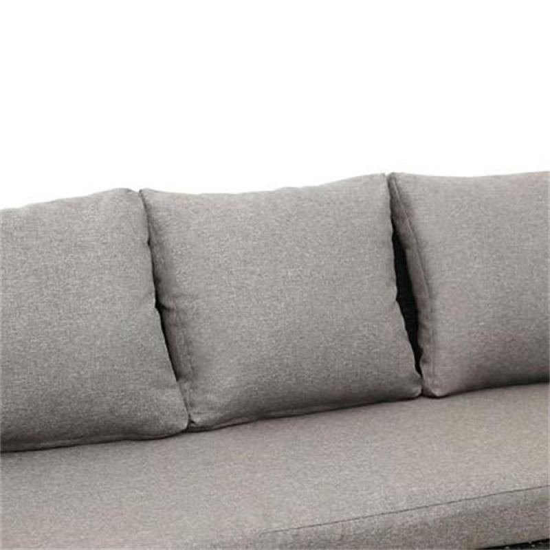 Hot selling garden sofa  wicker outdoor sofa set furniture  aluminium frame 4 pc sofa set