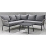 New design modern garden sets for patio sofa patio furniture powder coating aluminum sofa