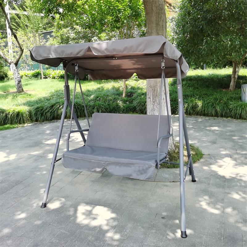 OEM/ODM Garden Patio Swings two person Outdoor Double Swing Chair for adult
