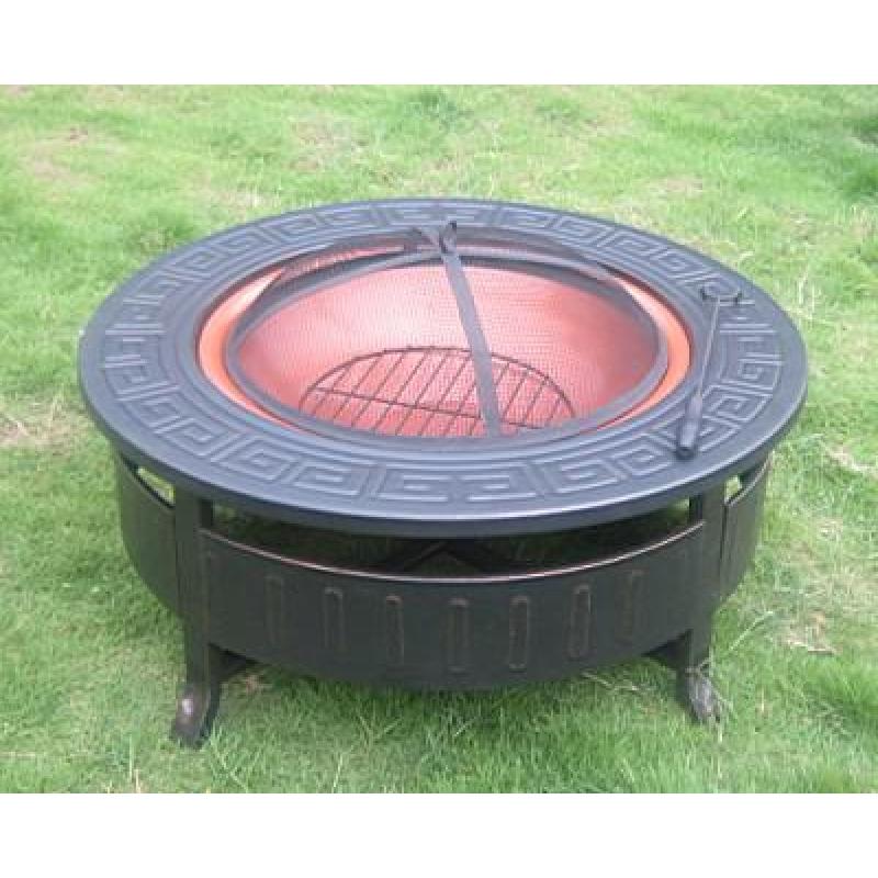 YOHO Garden fireplace Backyard metal Portable Campfire Pop-Up Fire Pit wood Burning fire pit for outdoor
